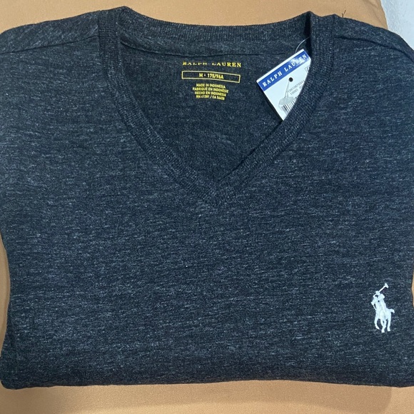 Ralph Lauren Other - Ralph Lauren Charcoal V-Neck Tee